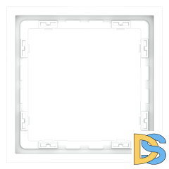 Рамка пластиковая VOLTUM S70 на 1 пост, (белый матовый)