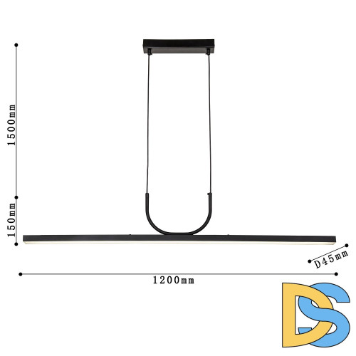 Подвесной светильник Favourite Raya 4096-2P