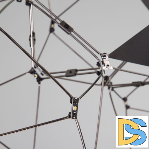 Подвесная люстра Eurosvet Uma 90368/5 черный жемчуг a065026