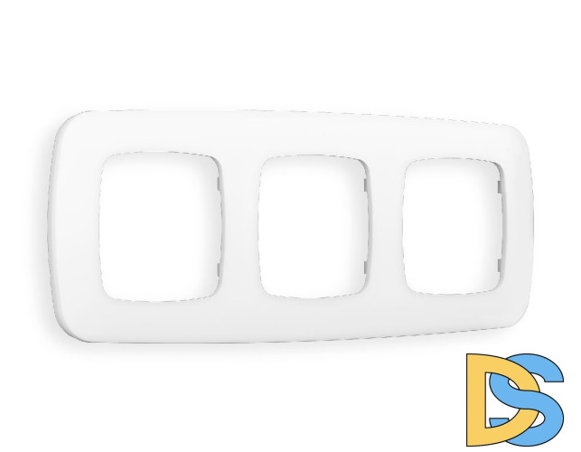 Рамка трехместная Ambrella Volt Ecta OF140123