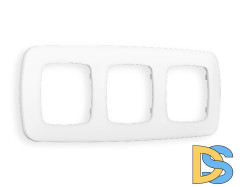 Рамка трехместная Ambrella Volt Ecta OF140123