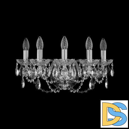 Бра Bohemia Ivele Crystal 1402B/5/160 Ni