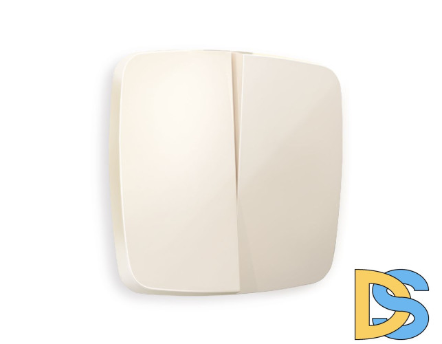 Лицевая панель для выключателя двухклавишного Ambrella Volt Omega OP3030