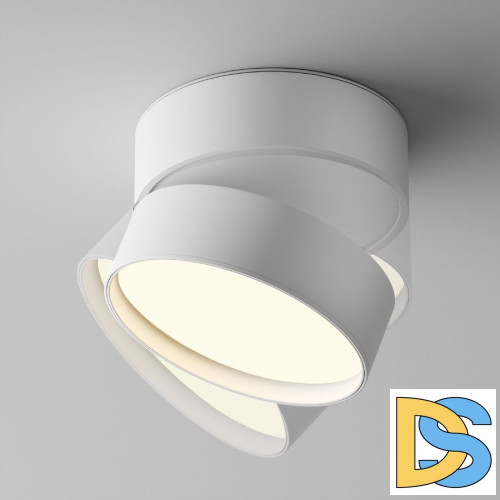 Накладной спот Maytoni Onda C024CL-18W3K-W-1