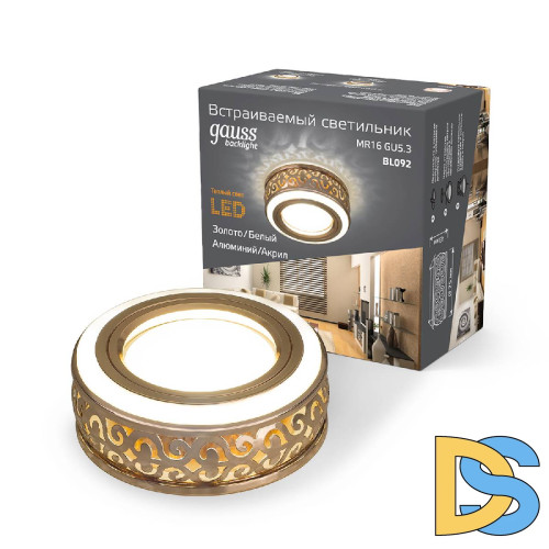 Встраиваемый светильник Gauss Backlight BL092