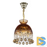 Подвесной светильник Bohemia Ivele Crystal 5478/22 G Amber/M-1G Balls K721