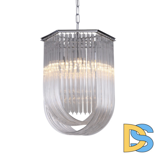 Подвесной светильник Delight Collection Murano Glass KR0116P-6/A chrome