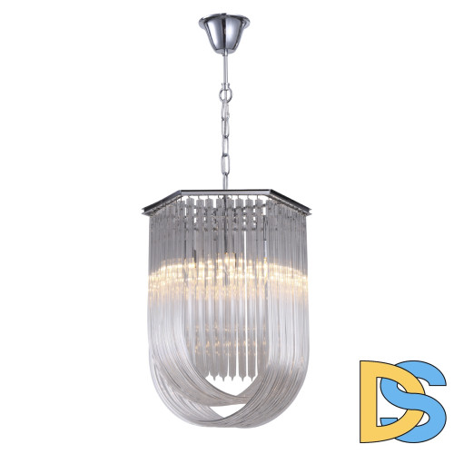 Подвесной светильник Delight Collection Murano Glass KR0116P-6/A chrome