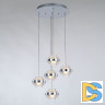Подвесной светильник Delight Collection MD22030002 MD22030002-5A chrome/clear