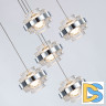 Подвесной светильник Delight Collection MD22030002 MD22030002-5A chrome/clear
