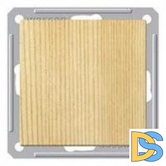 Выключатель 2-полюсный 1-клавишный 16А, Сосна (пластик), серия Wessen 59, Schneider Electric