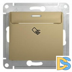 Выключатель карточный для гостиниц, Титан, серия Glossa, Schneider Electric
