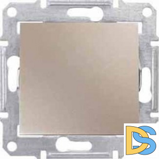 Выключатель 1-клавишный, Титан, серия Sedna, Schneider Electric