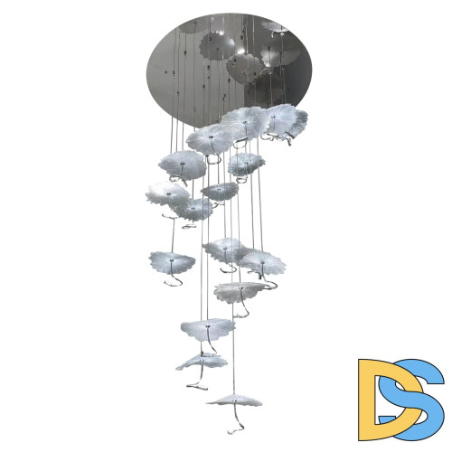 Подвесная люстра Delight Collection X-8827P/19 silver