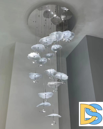 Подвесная люстра Delight Collection X-8827P/19 silver