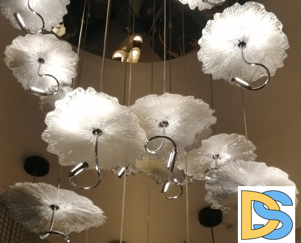 Подвесная люстра Delight Collection X-8827P/19 silver