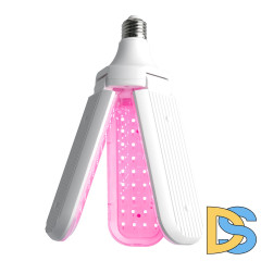 Лампа светодиодная 3-х лепестковая Feron LB-7000 E27 30W красно-синий спектр 48444