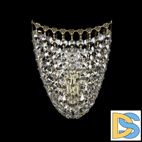 Настенный светильник Bohemia Ivele Crystal 77071B/16 G