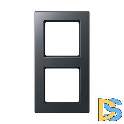 Рамка двухместная Jung AC582BFANM