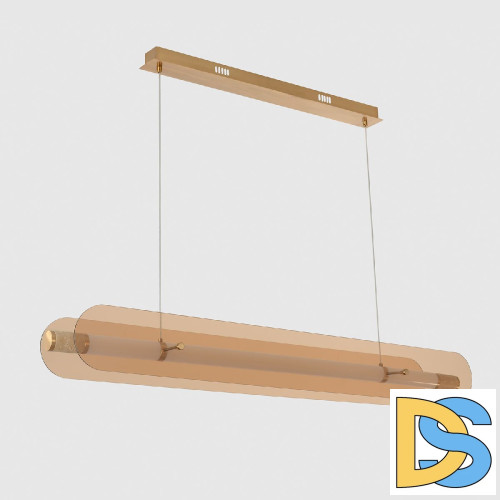 Подвесной светильник Crystal Lux AMARILLO SP70W LED BRASS