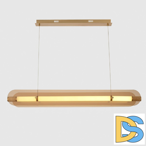 Подвесной светильник Crystal Lux AMARILLO SP70W LED BRASS