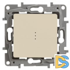 Выключатель Legrand Etika 1-кл с подсветкой слоновая кость, 672303