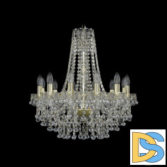 Подвесная люстра Bohemia Ivele Crystal 1409/12/195/h-63 G