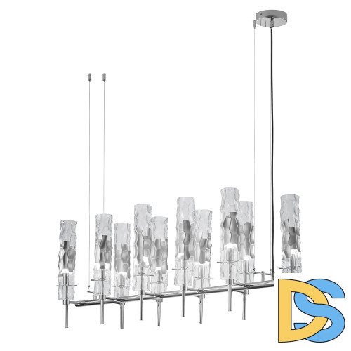 Подвесная люстра Crystal Lux PRIMAVERA SP10 CHROME