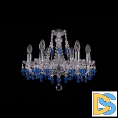 Подвесная люстра Bohemia Ivele Crystal 1410/6/160 Ni V3001
