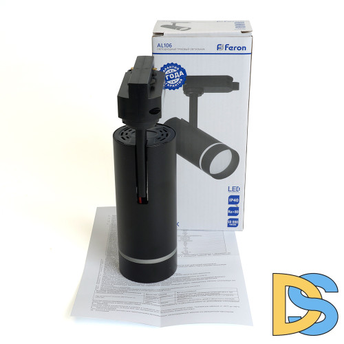 Трековый однофазный светильник Feron AL106 51010