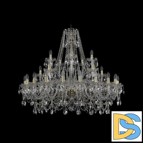 Подвесная люстра Bohemia Ivele Crystal 1411/20+5+5/360 G
