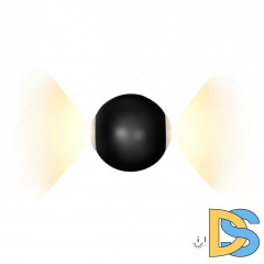 Настенный светильник iLedex Rainbow ZD8168-6W RGB BK