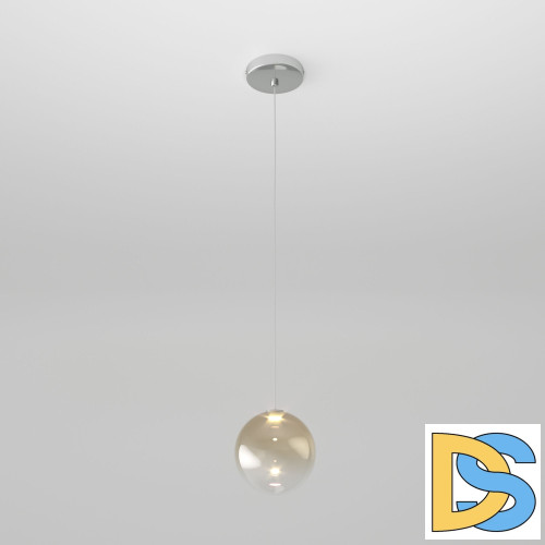 Подвесной светильник Eurosvet Wonder 50232/1 LED янтарный a058637