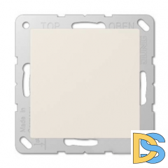 Заглушка с опорной пластиной Jung AS 500 Слоновая кость