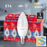 Лампа светодиодная Эра E14 6W 6500K LED B35-6W-865-E14 R Б0045339