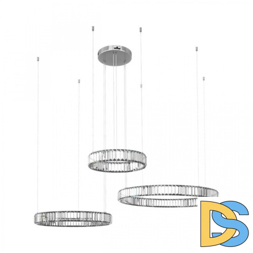 Подвесная люстра Loft IT Crystal ring 10135/3 Chrome