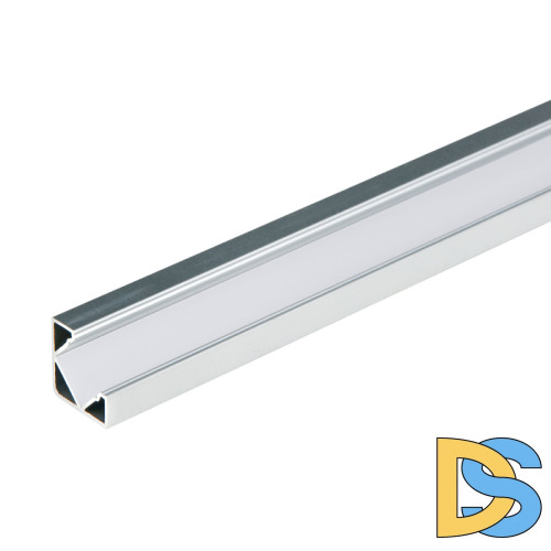 Профиль для светодиодной ленты Uniel UFE-A03 SILVER 200 POLYBAG UL-00000597