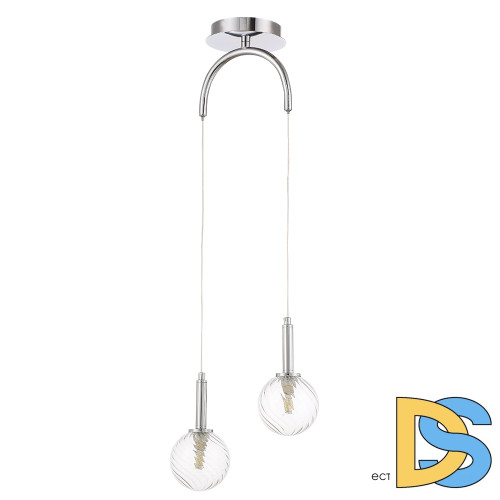 Подвесной светильник Crystal Lux LUXURY SP2 CHROME