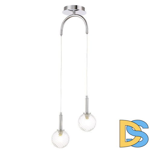 Подвесной светильник Crystal Lux LUXURY SP2 CHROME