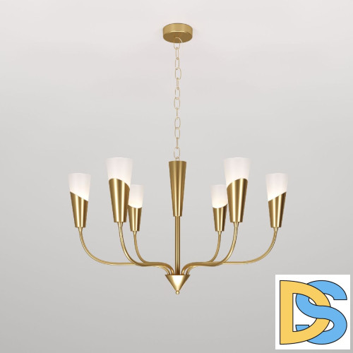 Подвесная люстра Eurosvet 60167/6 латунь a068279