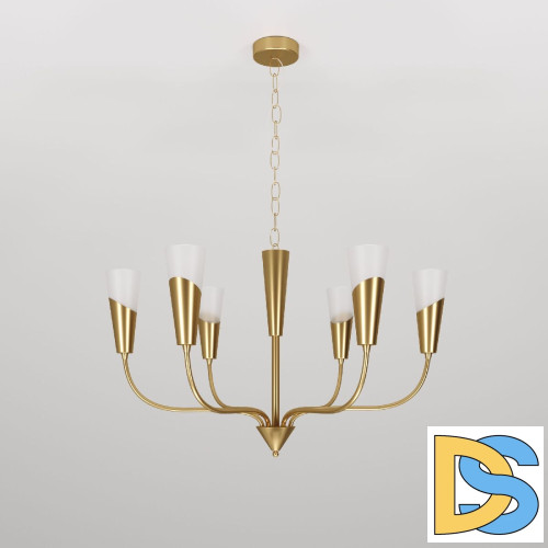 Подвесная люстра Eurosvet 60167/6 латунь a068279