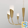 Подвесная люстра Eurosvet 60167/6 латунь a068279