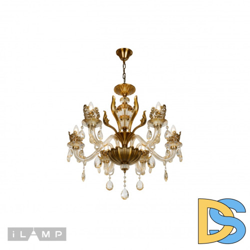 Подвесная люстра iLamp Asia 61078-6 BR