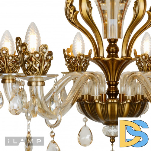 Подвесная люстра iLamp Asia 61078-6 BR