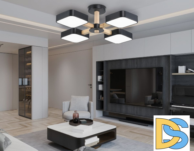 Люстра на штанге Ambrella Light Linetech Comfort FL4880