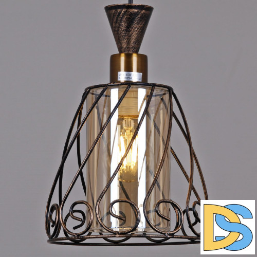 Подвесной светильник Reluce 03609-0.4-03 BK+GD