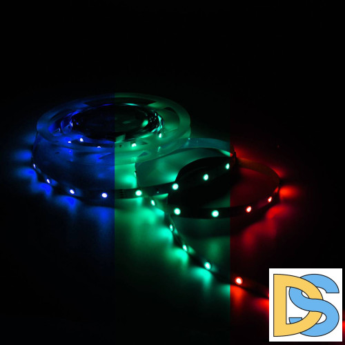 Светодиодная лента Gauss Basic 12В 5050 6Вт/м RGBW 5м IP20 BT011