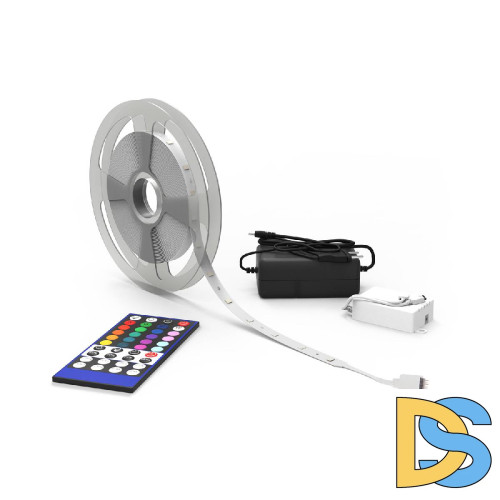 Светодиодная лента Gauss Basic 12В 5050 6Вт/м RGBW 5м IP20 BT011