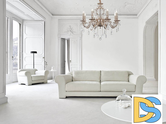 Подвесная люстра Lucia Tucci Barletta 1730.8 Coffe Gold