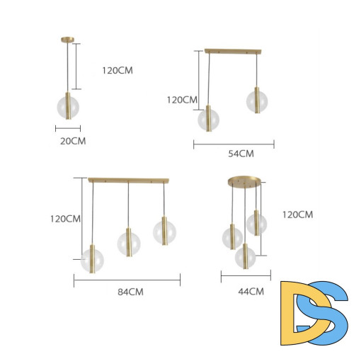 Подвесной светильник ImperiumLoft Center 140600-26